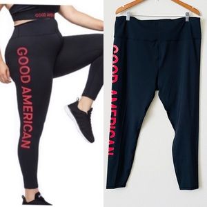 Good American SIZE 7 The Core Power Leggings